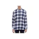 Multi Karya Garmentexindo M231 Kemeja Pria Flannel Shanghai Oversized Panjang Hijau 1