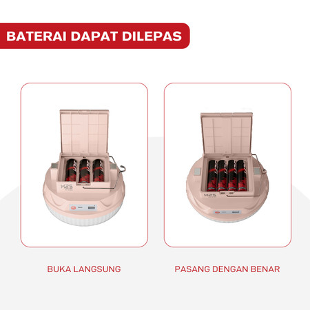  H2S Lampu Emergency UFO HS Q-188