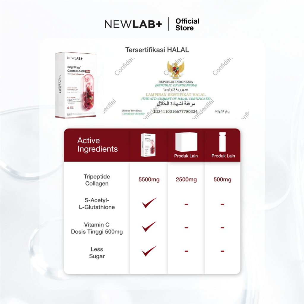 NEWLAB+ Brightlogy GlutaColl-5500 PRO (R) 4