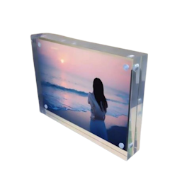 Aestetic Acrylic Frame Photocard Magnet