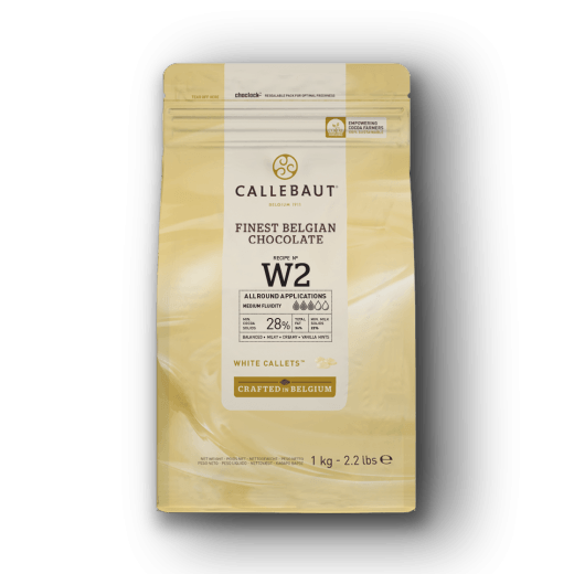 Callebaut White Chocolate Couverture W2