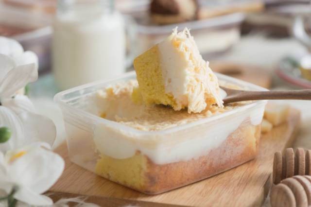 Dapur Alya  Milk Bath Cheese Dessert Box