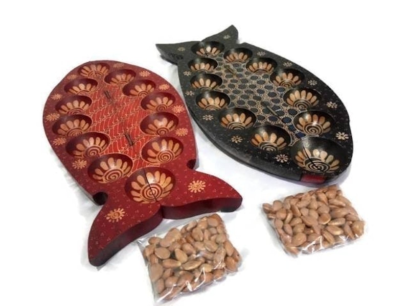 Dakon Kayu Batik Bentuk Hewan 4