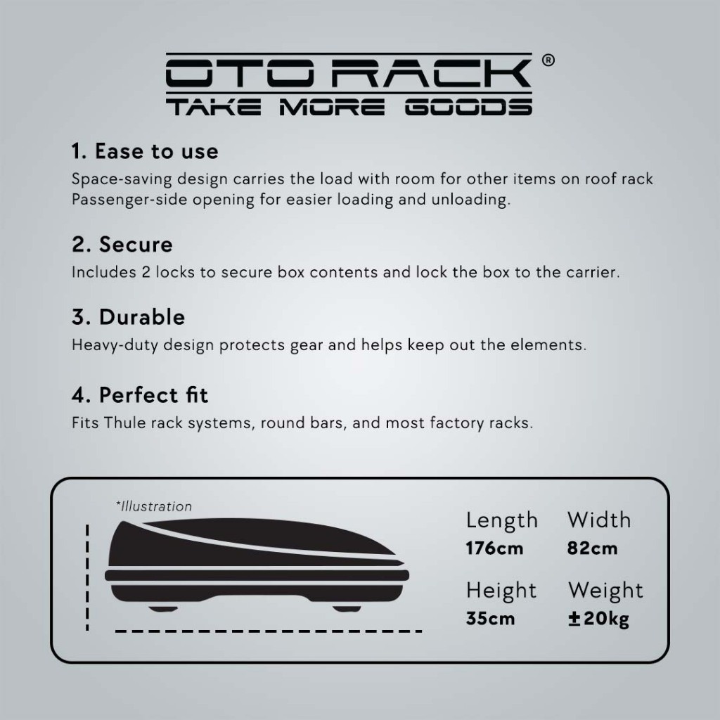 Otoproject Group Otoproject Roof Box Otorack Premium 480L