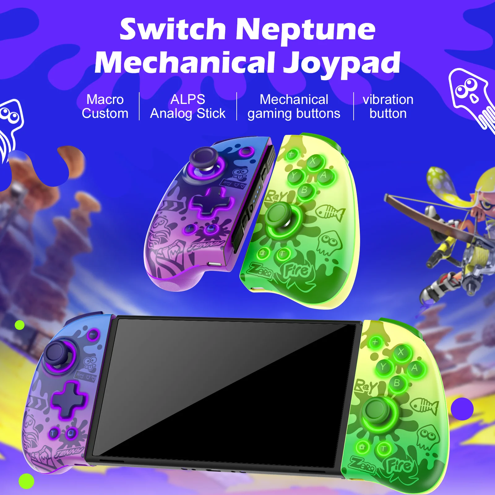 IINE Nintendo Switch Neptune Mechanical Joypad