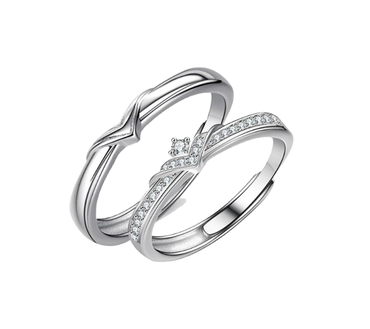 TINO TINO Cincin Couple Titanium V Aurel Q171