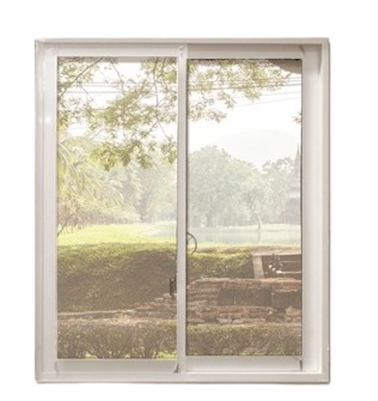 Jendela Aluminium Sliding Dua Daun 120 cm x 140 cm 1