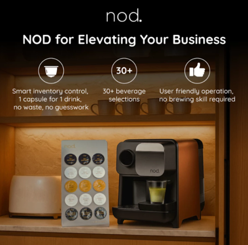 nod. Maximo Smart Capsule Machine 3