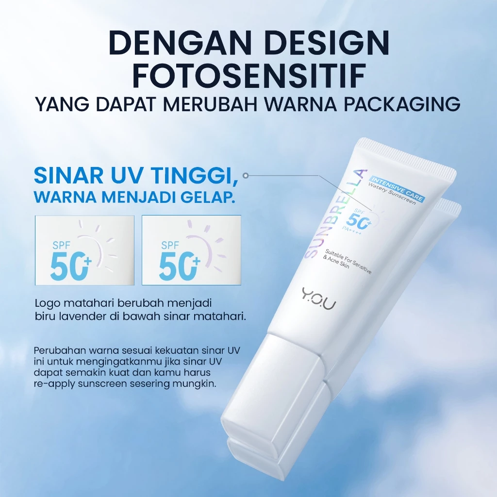 HEBE Beauty Style Y.O.U Sunbrella Intensive Care Watery Sunscreen SPF50+ PA++++