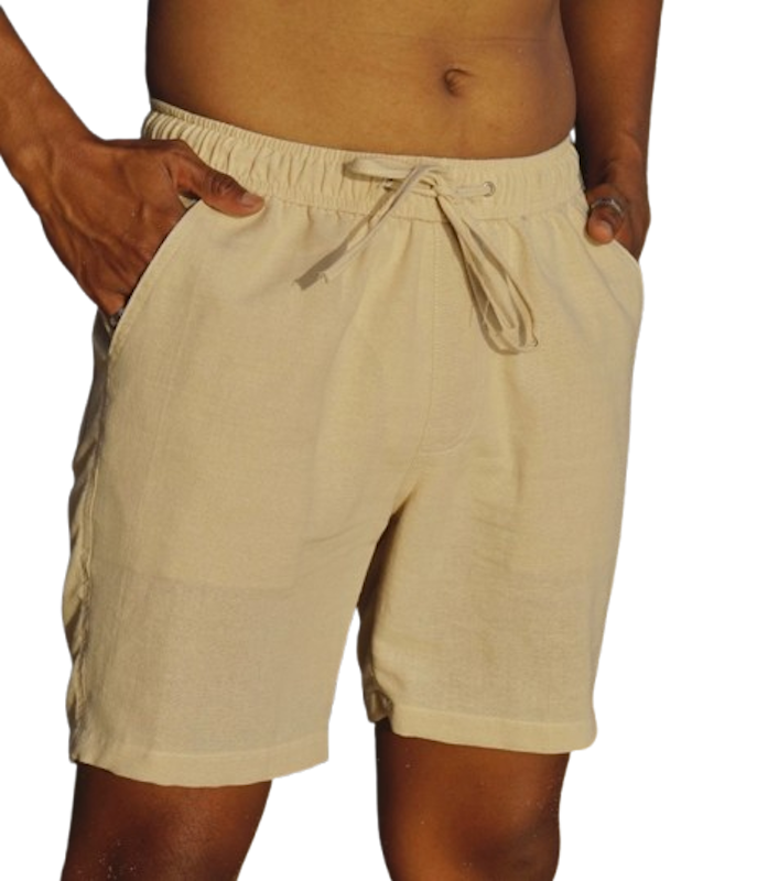 Beachwell Celana Pendek Canggu Series Cream 1