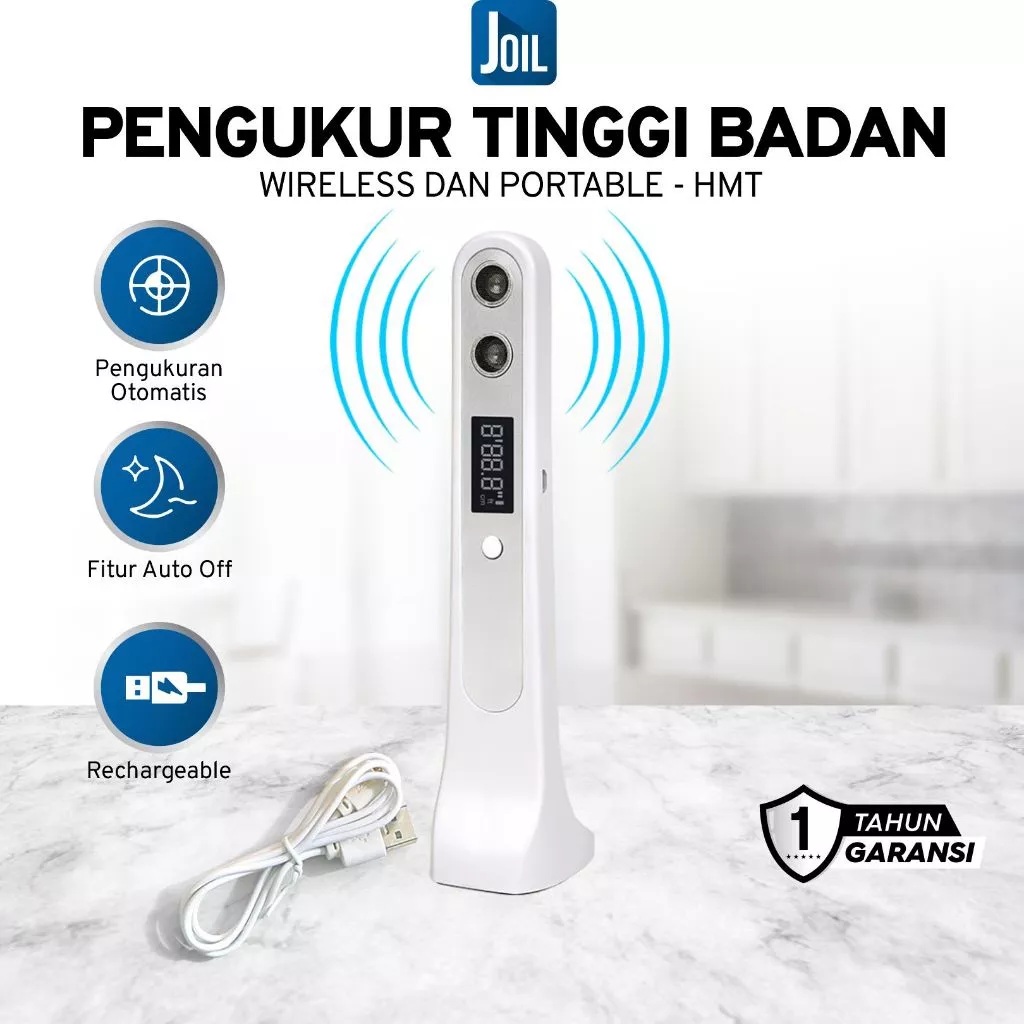  Joil HMT Alat Pengukur Tinggi Badan Wireless