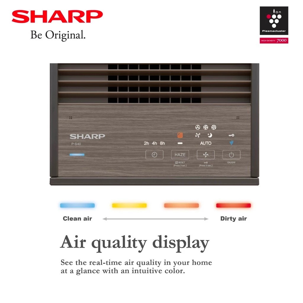 SHARP Electronics SHARP Purefit Mini Air Purifier FP-S40Y-T/W