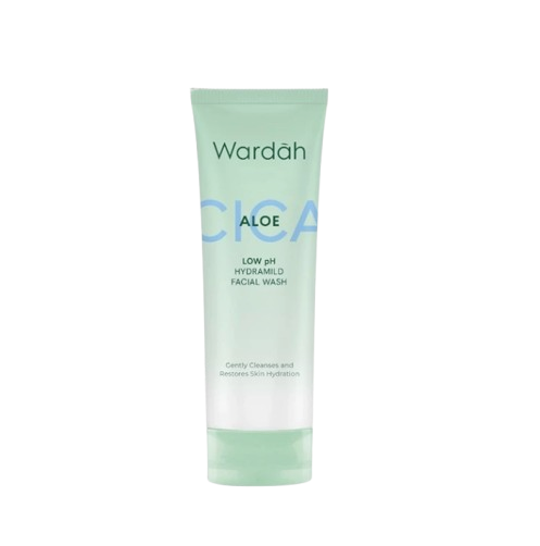 Wardah ｜ Cica Aloe Low pH Hydramild Facial Wash 