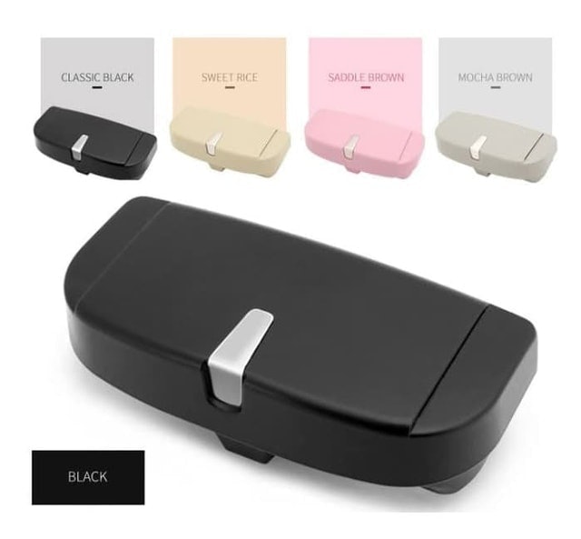 Sun Visor Car Glasses Case