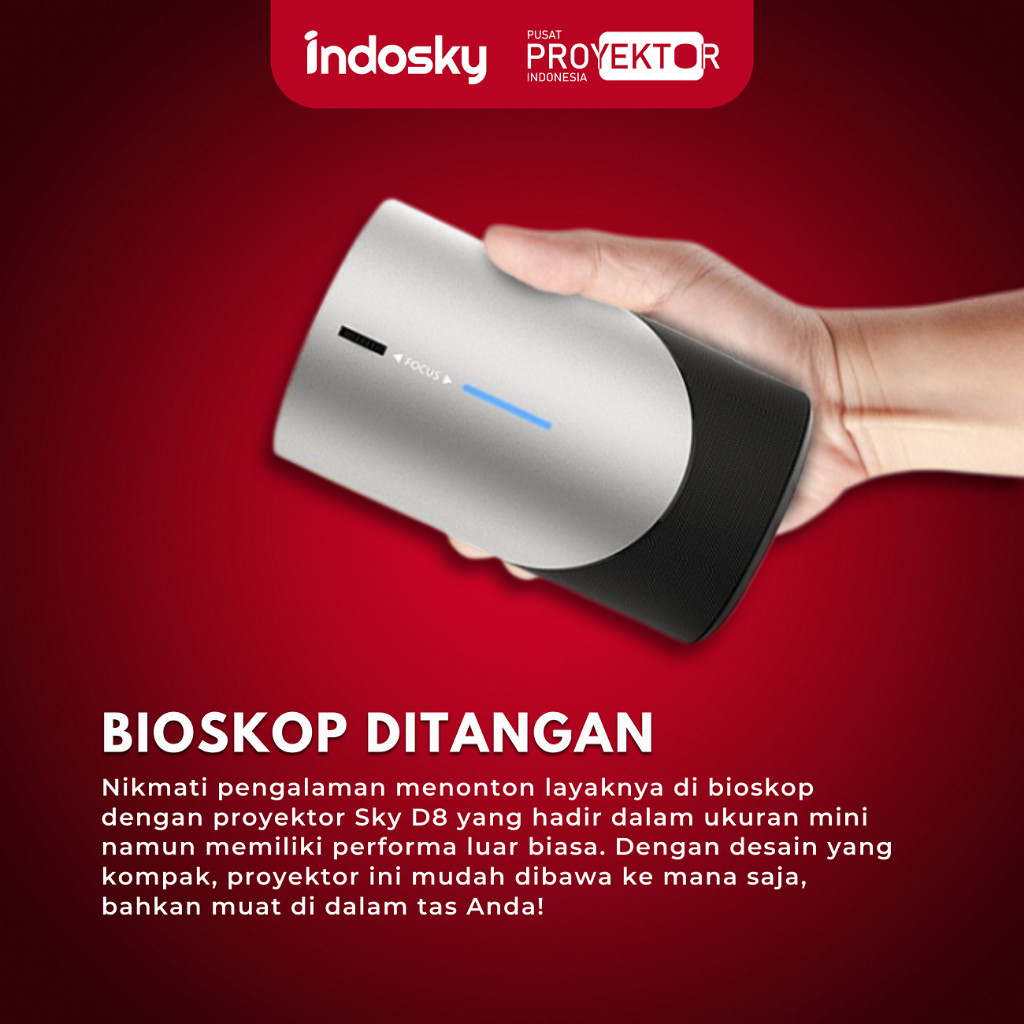 Indosky Tech Indonesia Indosky DLP Series Projector SKY D8