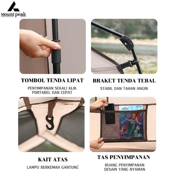  Mountpeak Tenda Roof 13 Otomatis