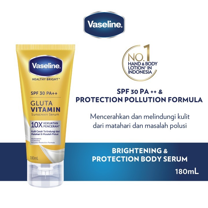 Unilever Vaseline Healthy Bright Sun+Pollution Protection SPF30 Serum