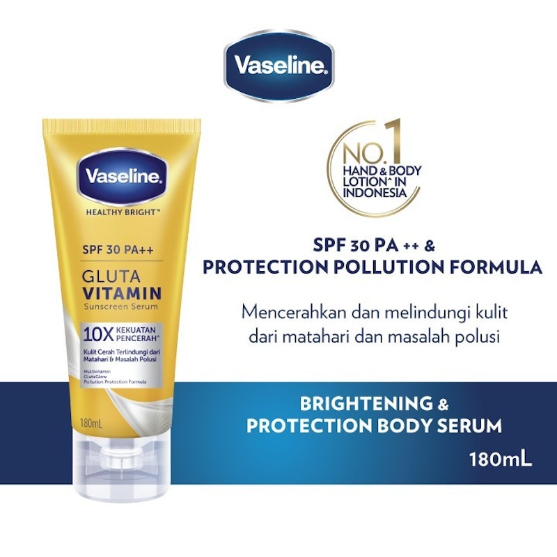 Vaseline Healthy Bright Sun+Pollution Protection SPF30 Serum 3