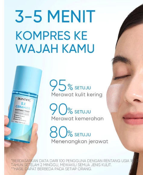 SKINTIFIC Cosmetics SKINTIFIC 5X Ceramide Soothing Toner