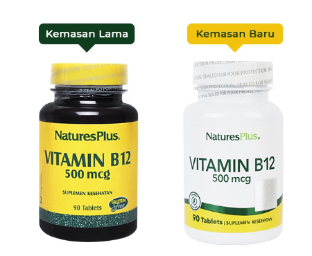 NaturesPlus Vitamin B12 500 mcg 4