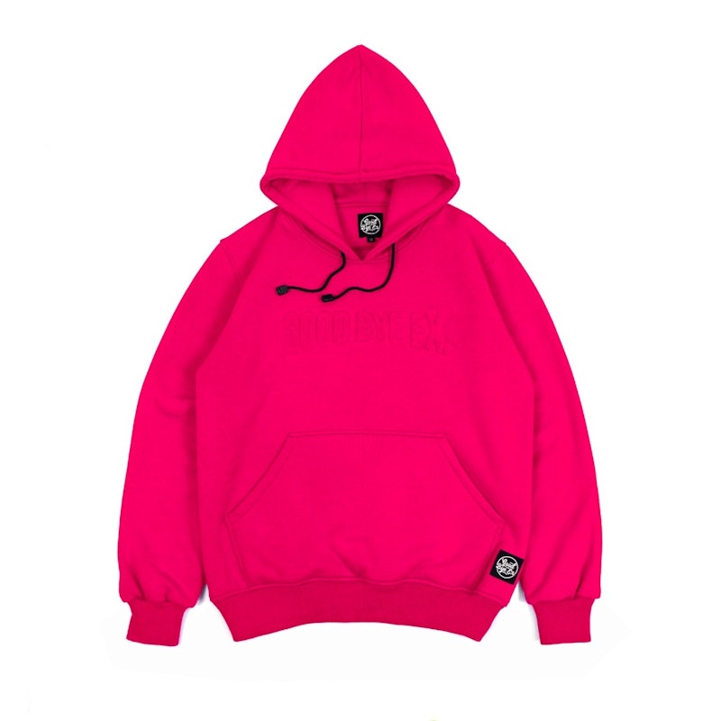 Hoodie Icon Embos Pink 1