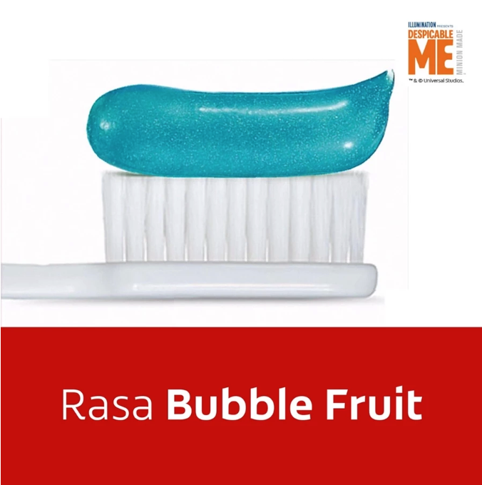 Colgate-Palmolive Indonesia Colgate Anticavity Toothpaste for Kids Minion Bubble Fruit