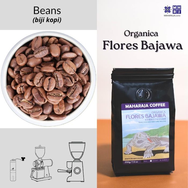 Maharaja Coffee Organica Flores Bajawa Arabika 4
