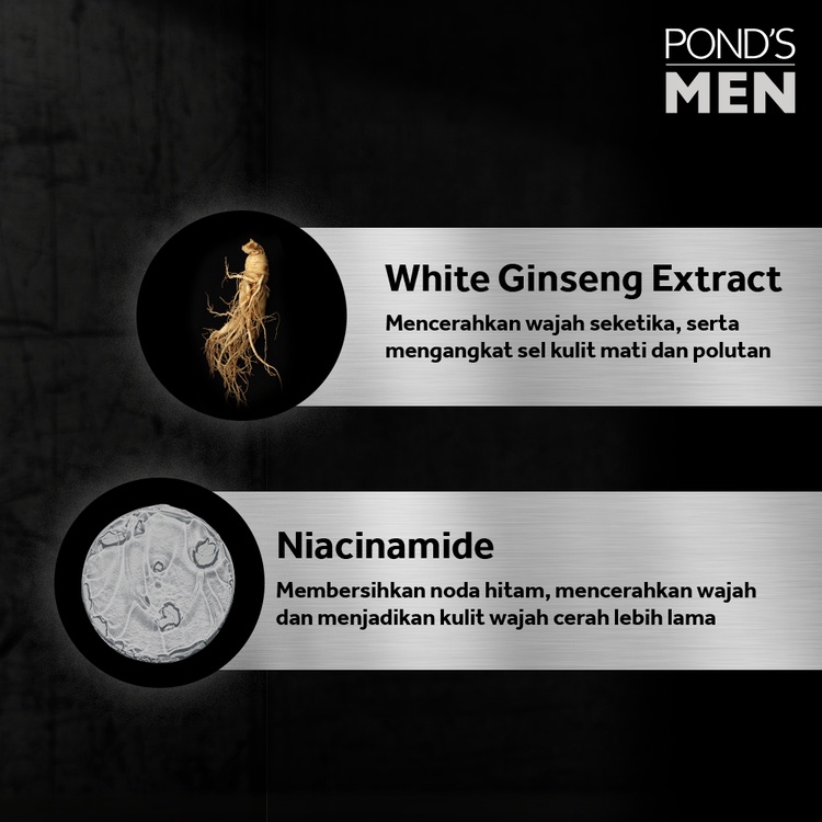 Unilever Pond's Men Bright Boost Facial Scrub