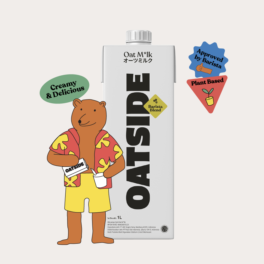 ABC Kogen Dairy Oatside Oat Milk Barista Blend 1 L