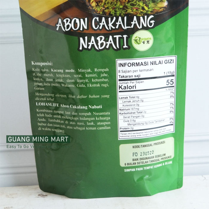 Abon Cakalang Nabati