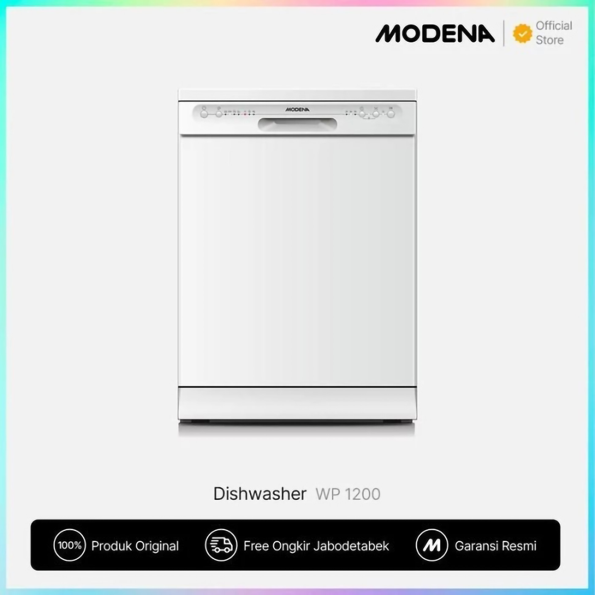 Modena MODENA Freestanding Dishwasher WP 1200 FDWH