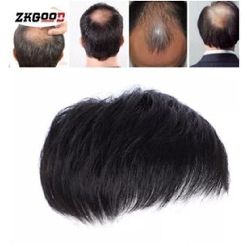 Short Hair Men Clips Wig 2