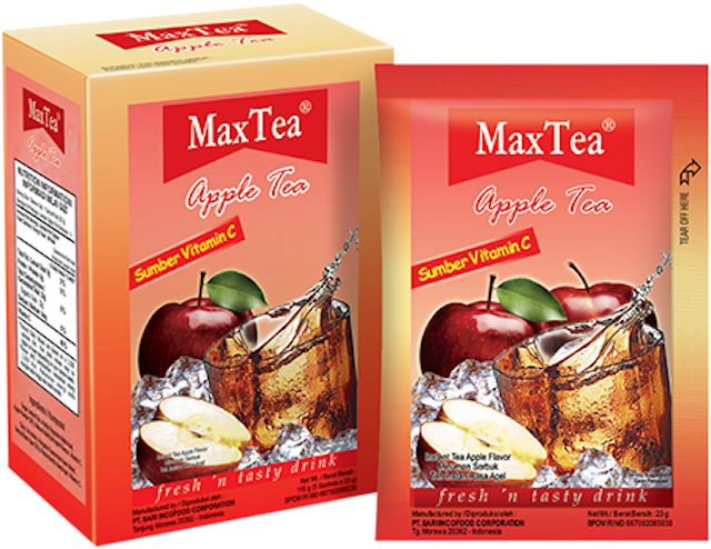 Sari Incofood MaxTea Apple Tea