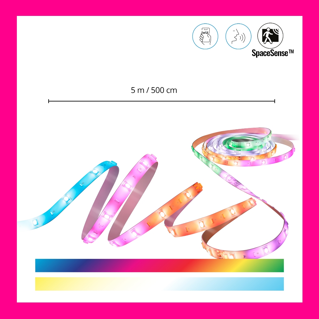 Signify WiZ Strip LED RGBIC 18 watt 5M Kit