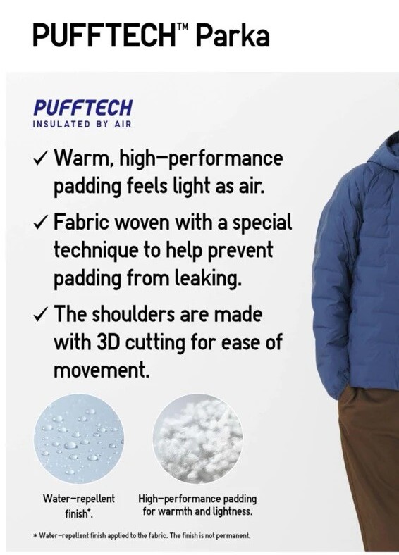 Uniqlo Uniqlo Men Pufftech