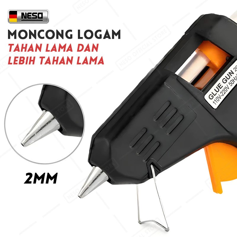 NESO JERMAN Glue Gun Gaya Baru 2