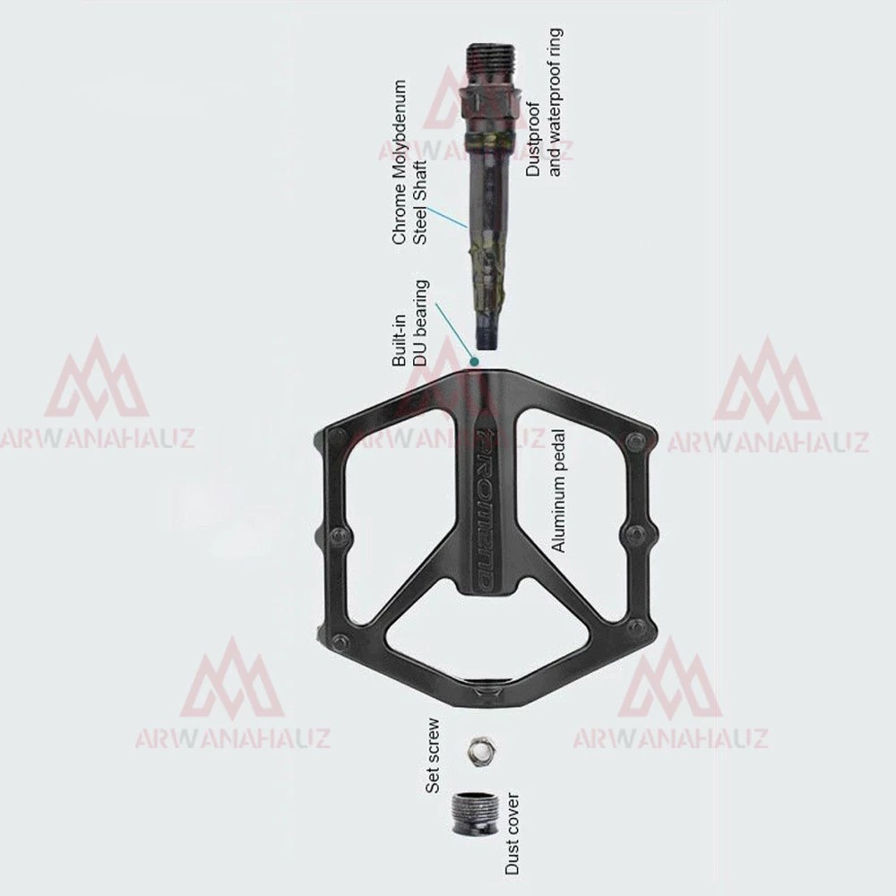 Promend Pedal Sepeda Aluminium Alloy 3