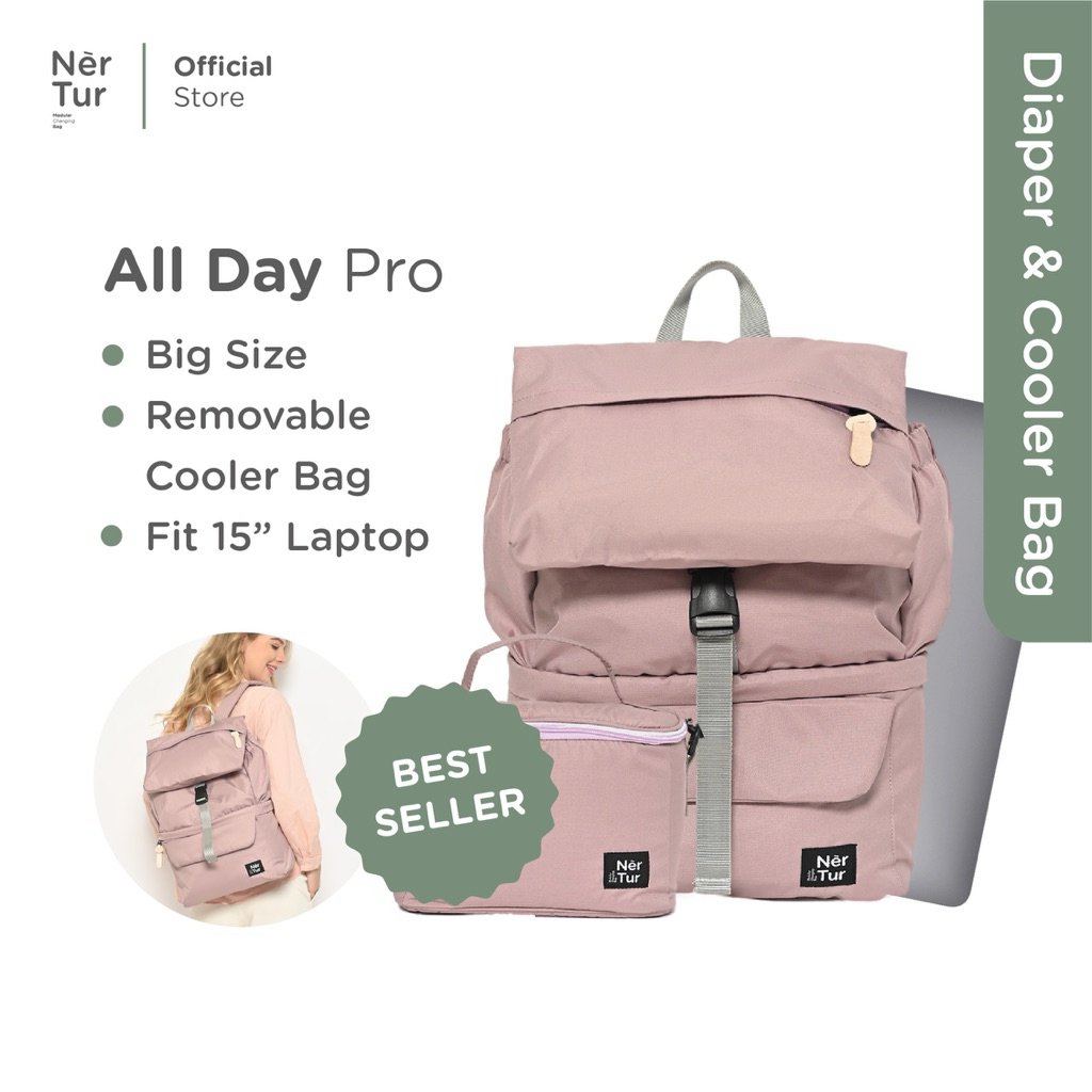 NerTur Modular Changing Bags NERTUR Diaper & Cooler Bag All Day Pro