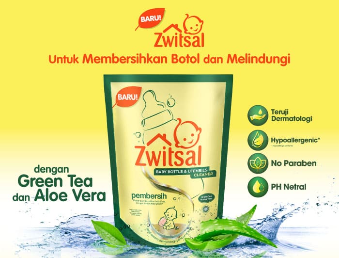Unilever Zwitsal Baby Bottle & Utensils Cleaner