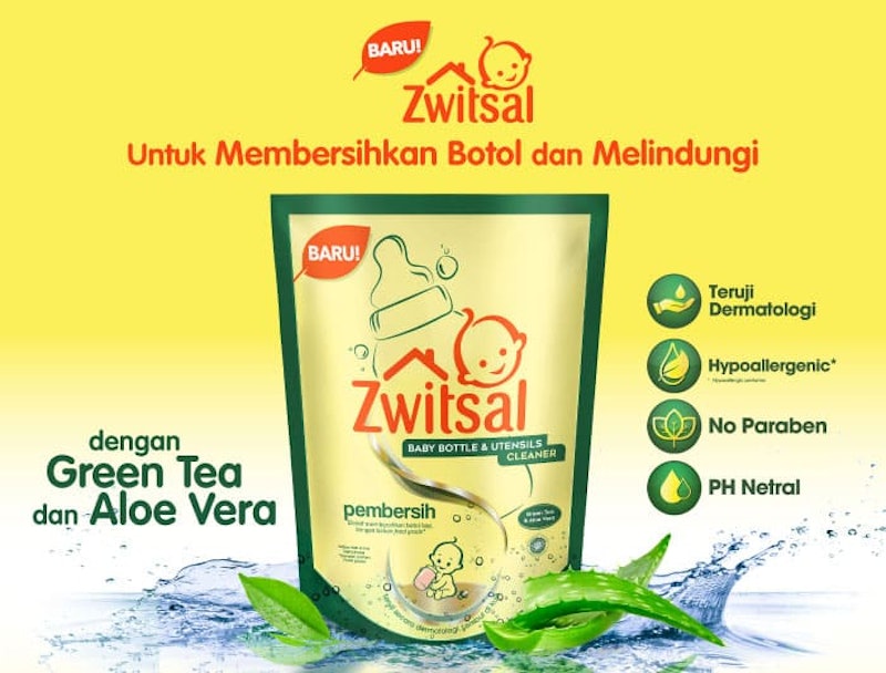 Zwitsal Baby Bottle & Utensils Cleaner 2