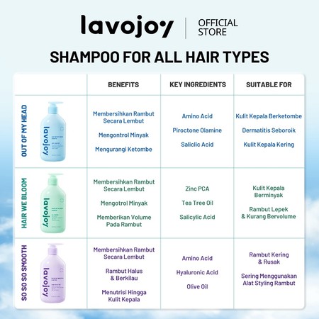 Hebe Beauty Style Lavojoy Out of My Head Shampoo