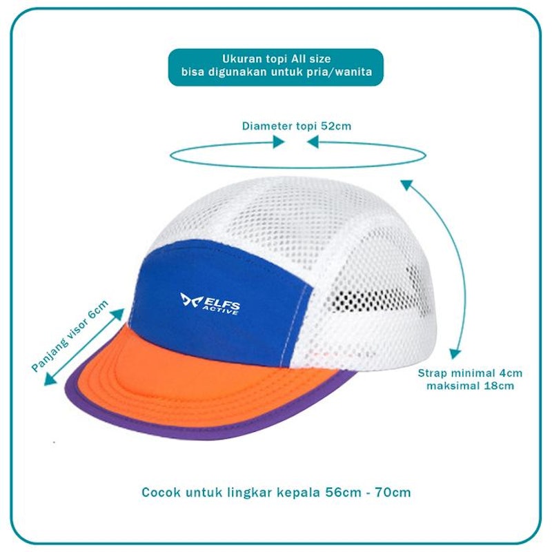 ELFS Active Ultralight Running Cap 4