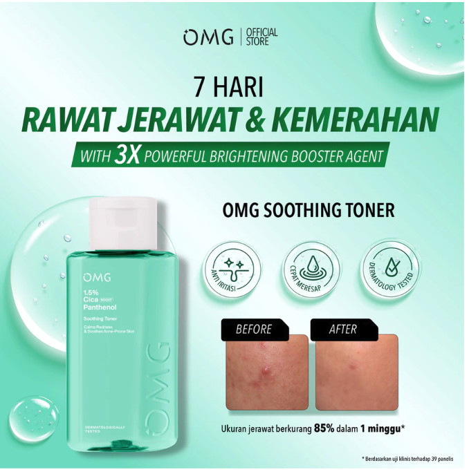 1.5% CicaBoost Panthenol Soothing Toner 2