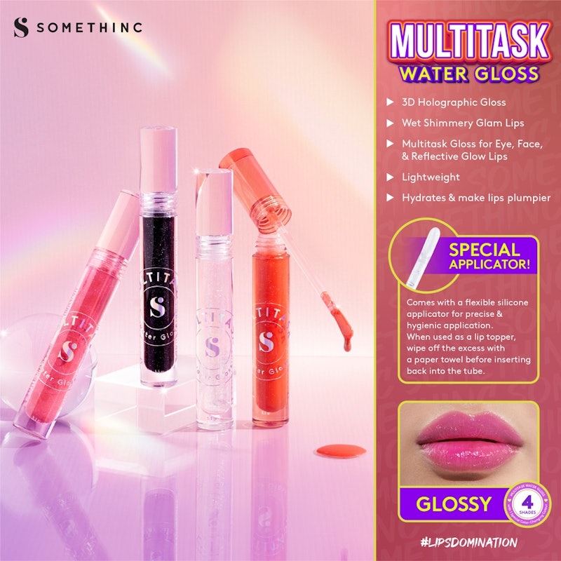 SOMETHINC Multitask Water Gloss - Clear 3
