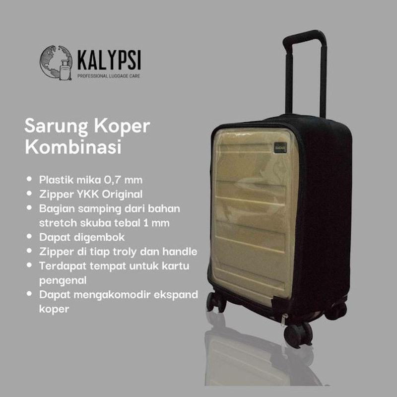 Kalypsi Sarung Koper Kombinasi untuk Koper American Tourister 5
