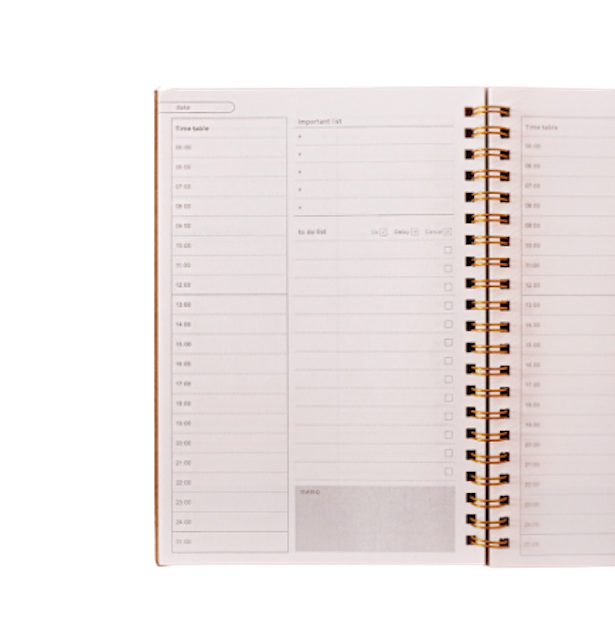 Joytop Planner Harian Spiral