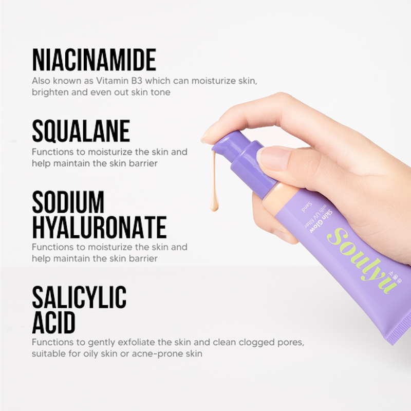 Soulyu Skin Glow CC Cream Sand 3