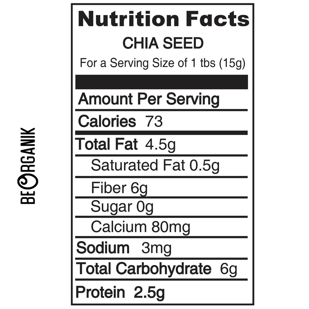 Beorganik Beorganik Chia Seeds