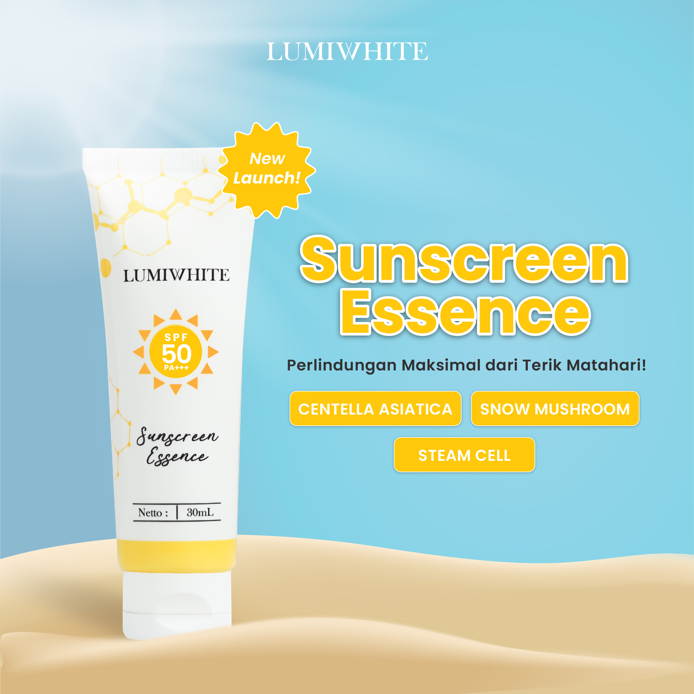 LUMIWHITE Sunscreen Essence SPF 50 PA+++ 4