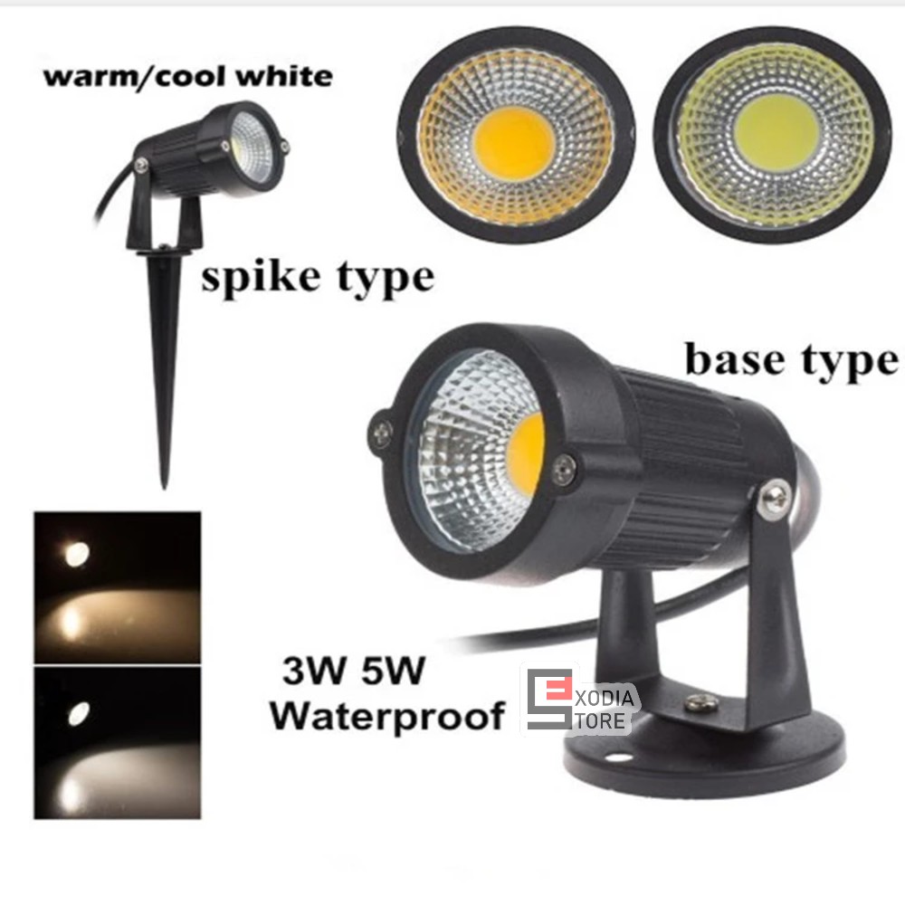 Emico Mitra Cemerlang Emico Lampu Taman LED COB Kuning 9071